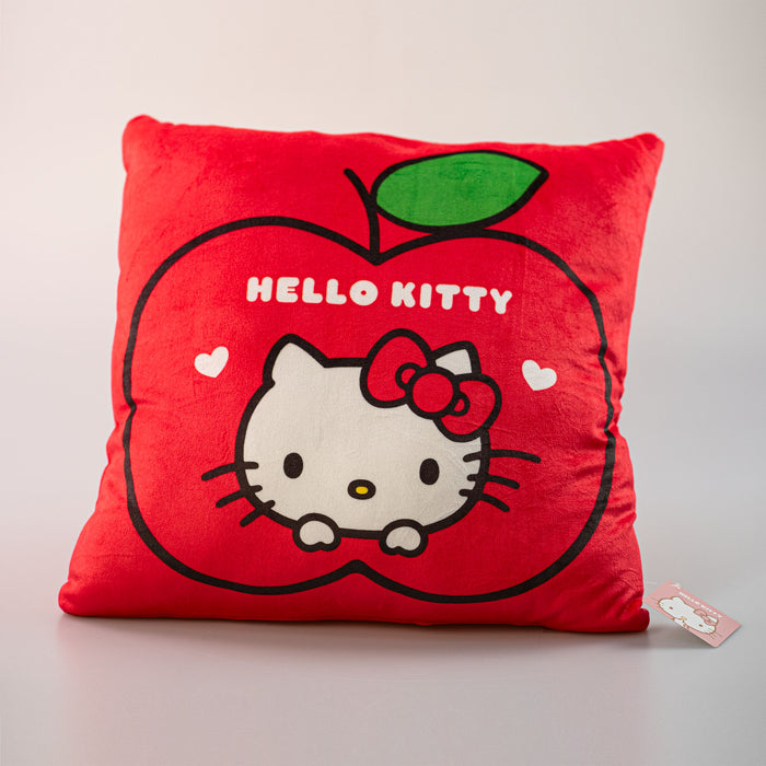 cuscino hello kitty apple rosso miniso