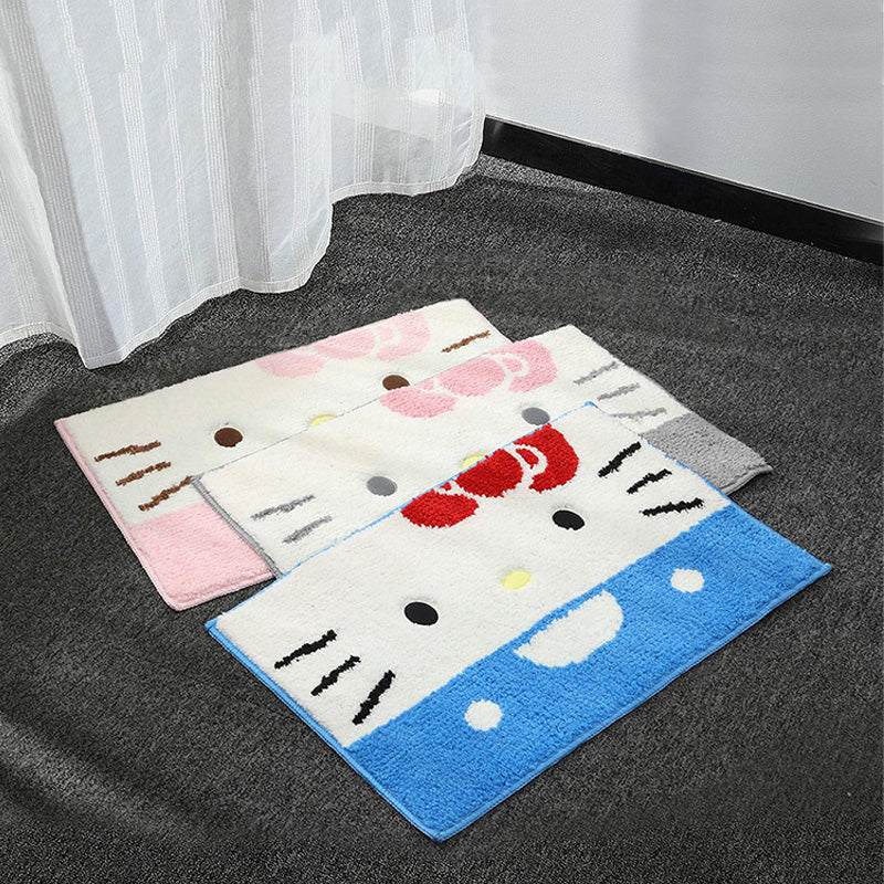 Tappeto blu da bagno di Hello Kitty della collezione Sanrio