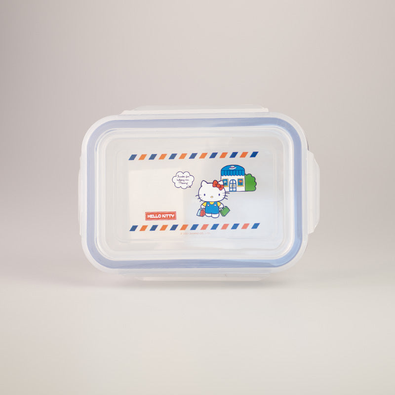 Bento box con chiusura a 4 clip di Hello Kitty della collezione Sanrio