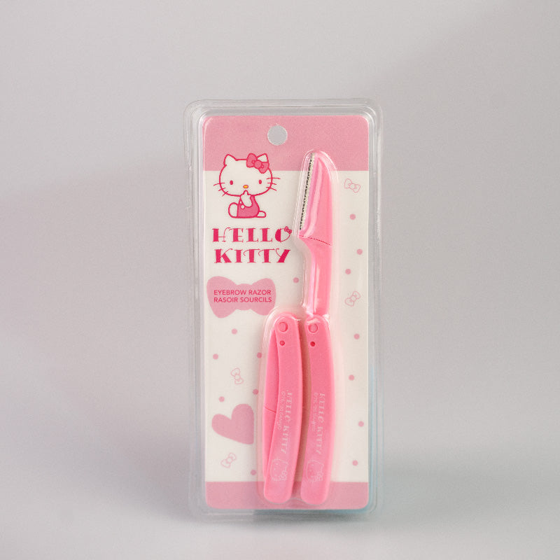 Kit 2 pezzi rasoio per sopracciglia Hello Kitty Sanrio
