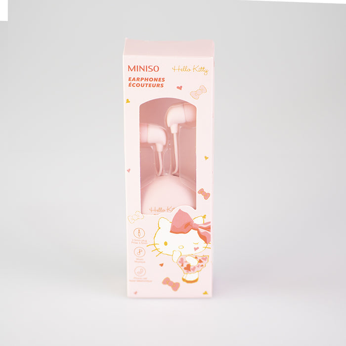 Auricolari con filo rosa Hello Kitty Sanrio