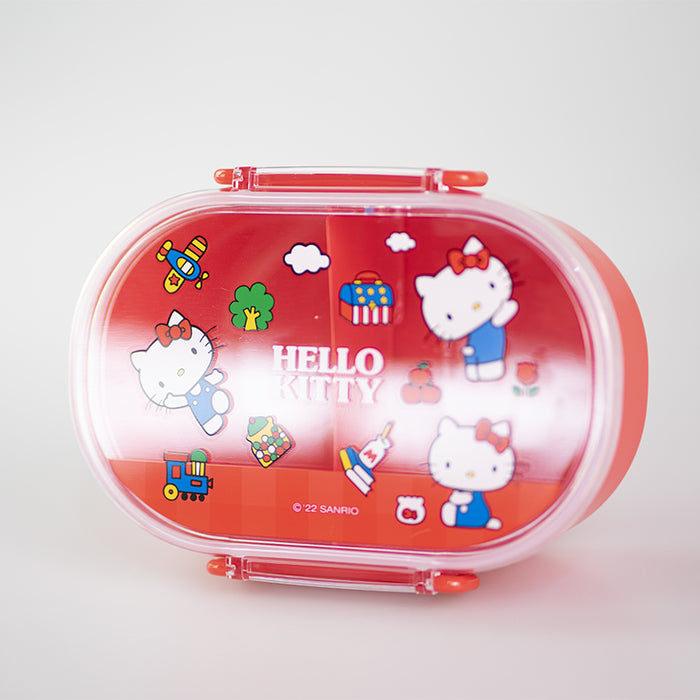 Bento Box Hello Kitty rosso con divisore