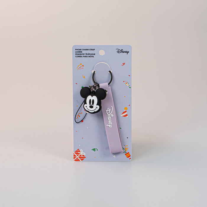 Ciondolo portachiavi portacellulare Disney 100 Mickey Mouse accessori miniso