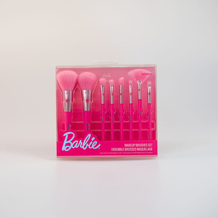 Set 8 pennelli make up Barbie miniso beauty