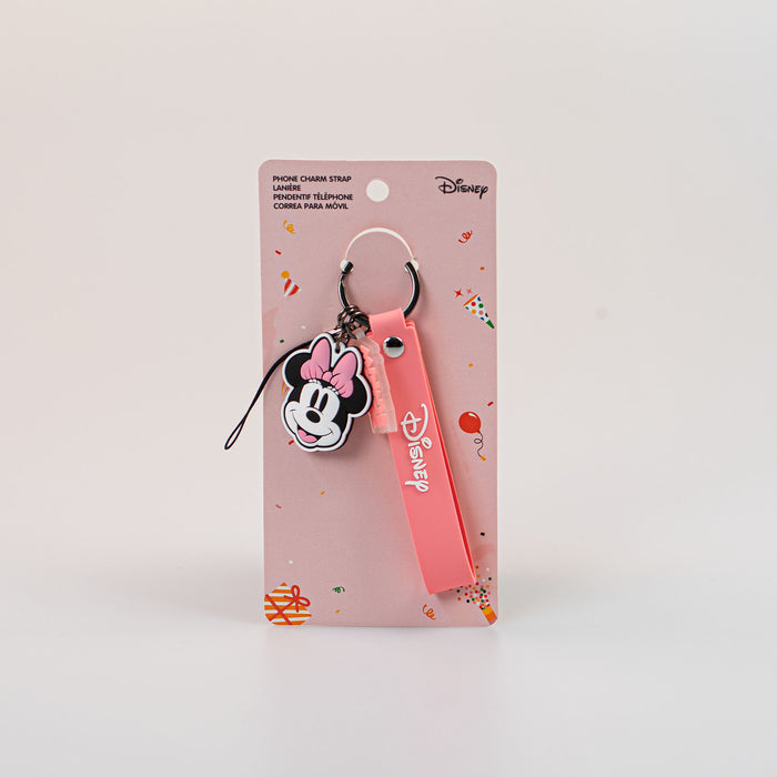 Ciondolo portachiavi portacellulare Disney 100 Minnie Mouse accessori miniso