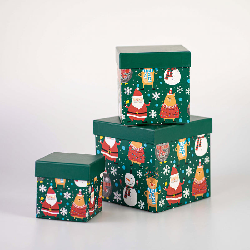 Scatola regalo S M L Christmas miniso gift wrapping