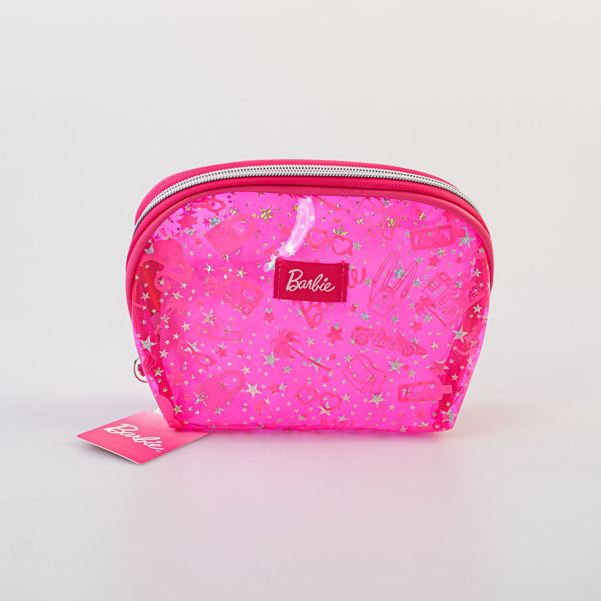 beauty case pochette barbie rosa miniso