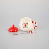 Tazza in ceramica Babbo Natale con cucchiaino christmas miniso