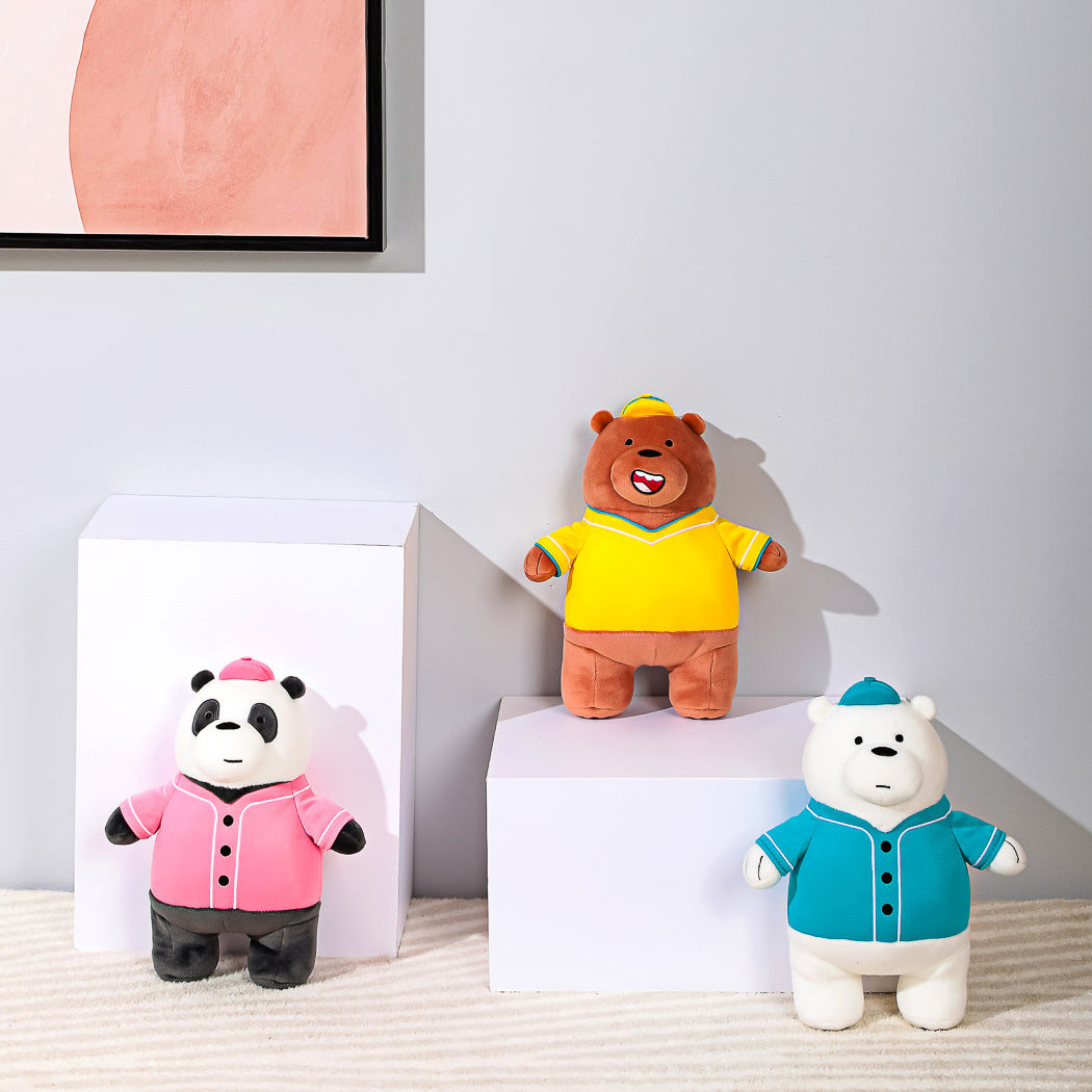 Peluche Grizzly We bare bears miniso toys