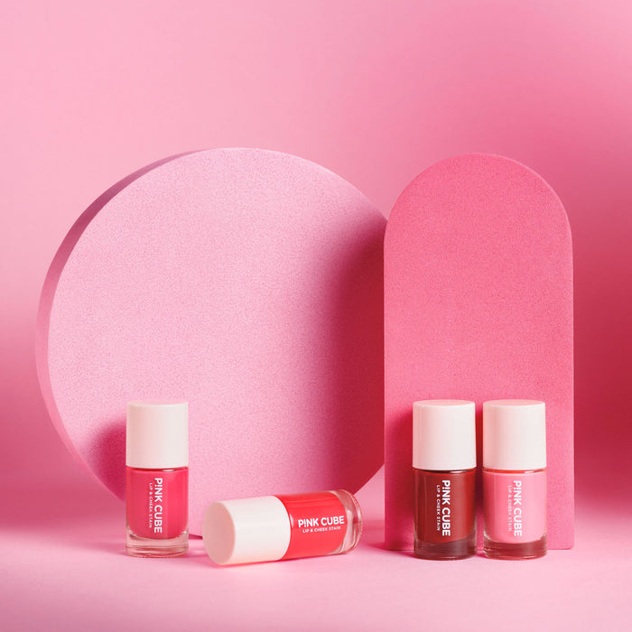 Lip and Cheek Stain rossetto liquido labbra e guance Make Up Miniso Beauty Pink Cube