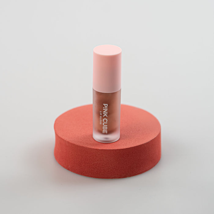 Lip gloss rossetto lucido brillante Miniso Pink Cube Make Up Skin Care