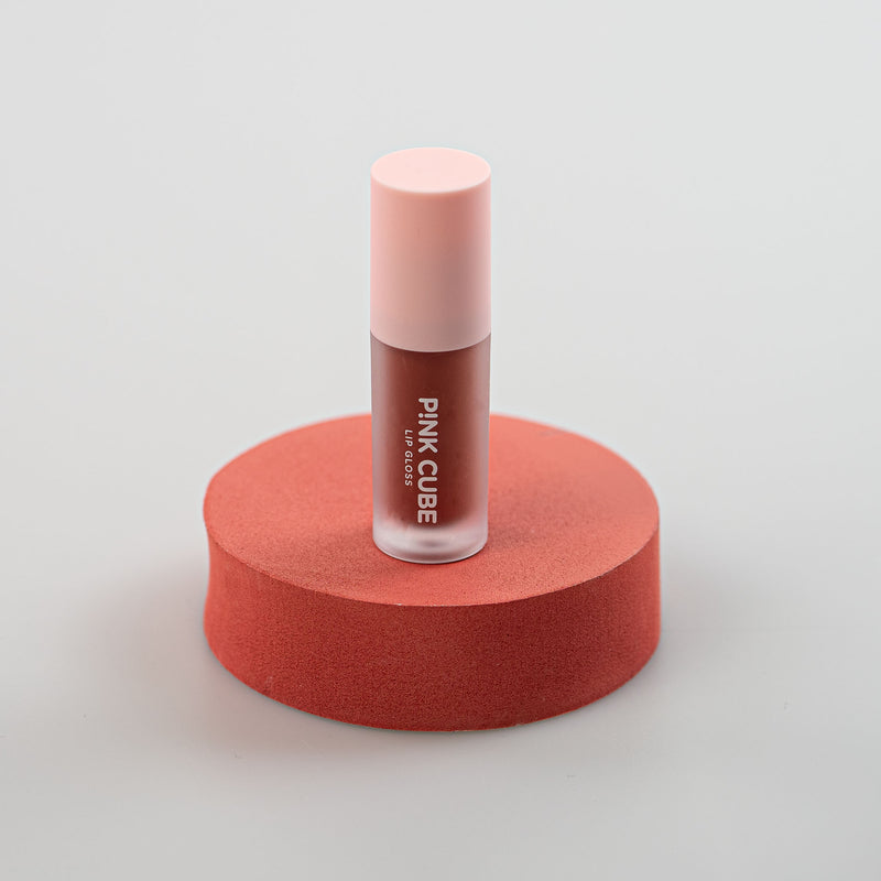 Lip gloss rossetto lucido brillante Miniso Pink Cube Make Up Skin Care