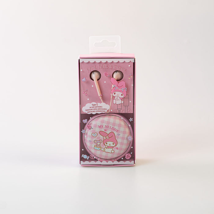 Auricolari Cinnamoroll Kuromi My Melody Miniso earphones digital accessories Type C