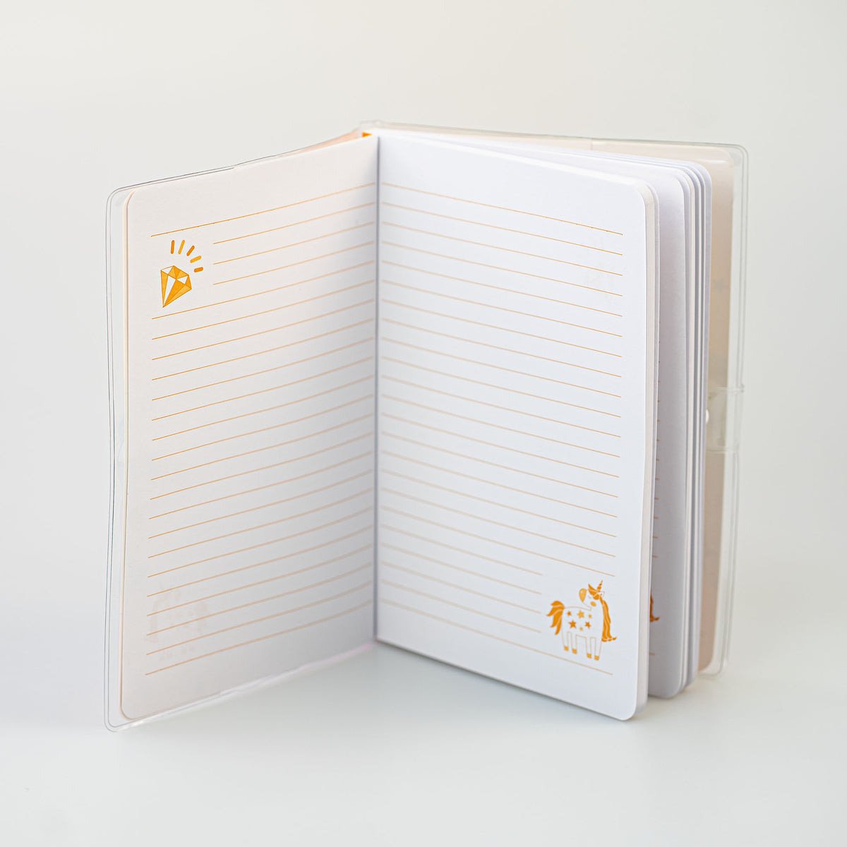 notebook quaderno cancelleria unicorno miniso