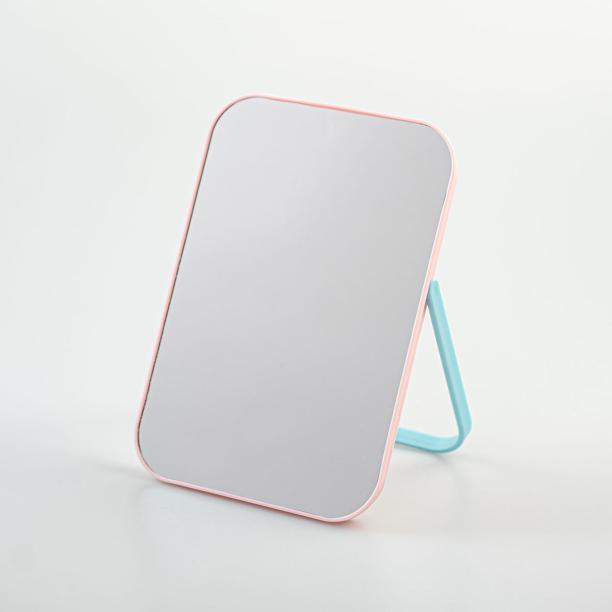 Specchio da tavola minimal bianco miniso accessori lifestyle rosa