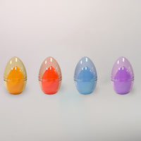 Make Up blender con singola custodia ad uovo assortiti in 4 varianti di colore, Arancio Rosso Blu e Viola.